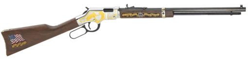 Henry H004MS2 Golden Boy Military Service Tribute 2 Lever Action 22 Short