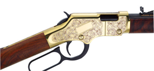 Henry H004D3 Golden Boy Deluxe Engraved 3rd Edition Lever Action 22 Short
