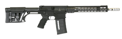 ArmaLite AR103GN13 AR-10 Competition 308 Win 13.50" 25+1 Black Hard Coat Anodized Adjustable Luth-AR MBA-1 Stock
