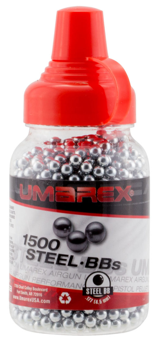 Umarex USA 2252549 Umarex Precision .177 BB Steel 1500 Per Bottle