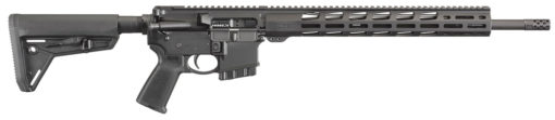 Ruger 8535 AR-556 MPR  5.56x45mm NATO 18" 10+1 Black Hard Coat Anodized Adj Magpul MOE SL Stock Black Polymer Grip