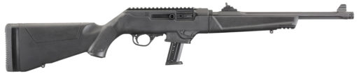 Ruger 19102 PC Carbine *CA Compliant 9mm Luger 16.12" 10+1 Black Hard Coat Anodized Threaded Fluted Barrel Synthetic Stock