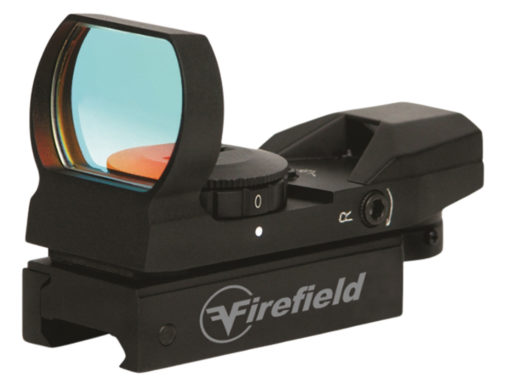 Firefield FF13004 Multi Reflex 1x 33mm Illuminated 4 Pattern Red/Green CR2032 Lithium Black Matte