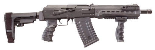 Kalashnikov USA KOMRAD KS-12 Komrad 12 Gauge 3" 12.50" 5+1 Black SBA3 Pistol Brace Stock