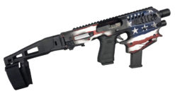Command Arms MCKUSA MCK Limited Edition Conversion Kit for Glock G17/19/19x Gen3-5 Synthetic Black/USA Flag