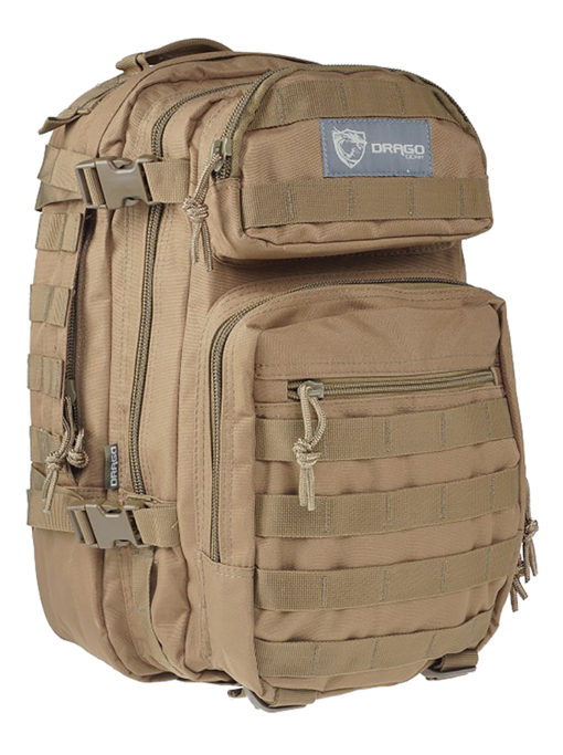 Drago Gear 14305TN Scout Backpack Polyester 16" x 10" x 10" Tan