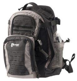 Drago Gear 14310SH Defender Backpack Polyester 17.50" x 14.50" x 11.25" Black/Gray