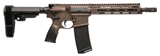 Daniel Defense 0212818052 DDM4 V7 5.56x45mm NATO 10.30" 30+1 Brown Cerakote SBA3 Pistol Brace