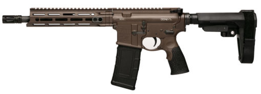 Daniel Defense 0212800166 DDM4 V7 Pistol 300 Blackout 10.30" 30+1 Brown Cerakote Black Polymer Grip SBA3 Pistol Brace