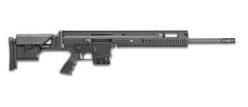 FN 38100544 SCAR 20S 7.62x51mm NATO 20" 10+1 Black Black Adjustable Precision Stock Black Hogue Rubber Grip