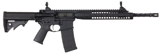LWRC ICA5R5B16 Individual Carbine A5 5.56x45mm NATO 16.10" 30+1 Black Anodized Black Adjustable Stock Black Magpul MOE+ Grip