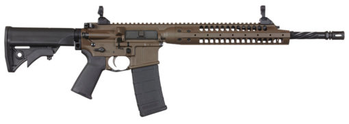 LWRC ICA5R5CK16 Individual Carbine A5 5.56x45mm NATO 16.10" 30+1 Flat Dark Earth Cerakote Black Adjustable Stock Black Magpul MOE+ Grip