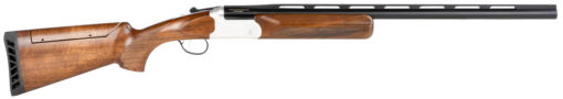 Stevens 23224 555 Compact Trap 12 Gauge 26" 1 3" Silver Oiled Turkish Walnut Fixed w/Adjustable Comb Stock Ambidextrous Hand