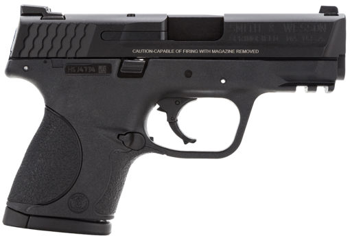 Smith & Wesson 109303 M&P 40 Compact 40 S&W 3.50" 10+1 Black Armornite Stainless Steel Black Interchangeable Backstrap Grip