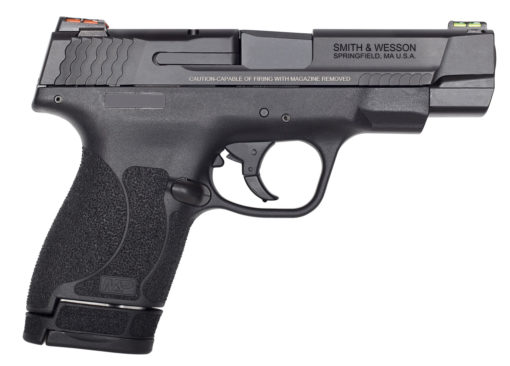 Smith & Wesson 11796 M&P Shield M2.0 Performance Center 40 S&W 4" 6+1 & 7+1 Black Armornite Stainless Steel Black Polymer Grip