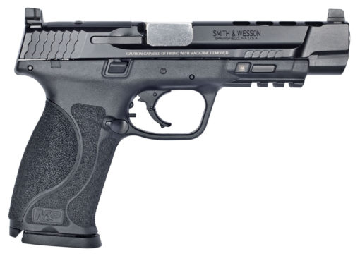 Smith & Wesson 11833 M&P Performance Center M2.0 9mm Luger 5" 17+1 NTS Matte Black Black Armornite Stainless Steel Ported Black Interchangeable Backstrap Grip C.O.R.E.