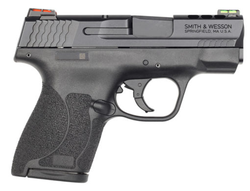 Smith & Wesson 11868 M&P Performance Center M2.0 40 S&W 3.10" 6+1 & 7+1 Black Armornite Stainless Steel Black Polymer Grip  Manual Safety HI VIZ Fiber Optic Sights