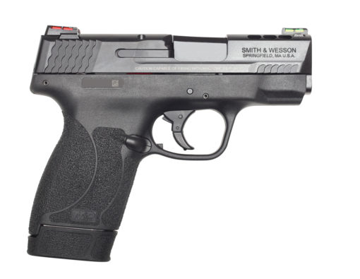 Smith & Wesson 12473 M&P Shield Performance Center M2.0 45 ACP 3.30" 7+1 & 6+1 NTS Black Armornite Stainless Steel Black Polymer Grip