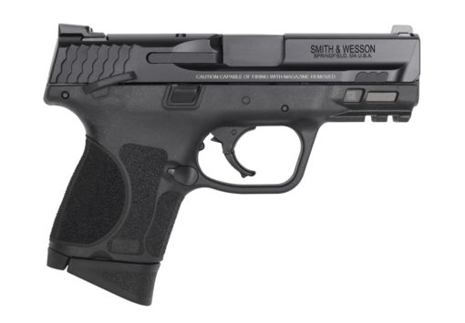Smith & Wesson 12482 M&P M2.0 Compact 9mm Luger 3.60" 12+1 Black Black Armornite Stainless Steel Black Interchangeable Backstrap Grip
