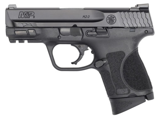 Smith & Wesson 12481 M&P M2.0 Sub-Compact 9mm Luger 3.60" 12+1 Black Armornite Black Interchangeable Backstrap Grip