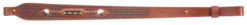 Browning 122602 Buffalo Nickel Rifle Sling 25.5"-28" L Adjustable Leather w/Basket Weave Brown
