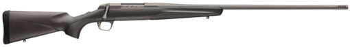 Browning 035459294 X-Bolt Pro 6.5 PRC 3+1 24" MB Tungsten Gray Cerakote Fixed w/Textured Grip Panels Stock Right Hand