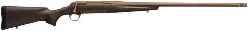 Browning 035443244 X-Bolt Pro Long Range 300 RUM 3+1 26" MB Burnt Bronze Cerakote Fixed w/Textured Grip Panels Stock Right Hand