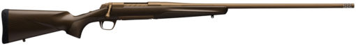 Browning 035418295 X-Bolt Pro 30 Nosler 3+1 26" Burnt Bronze Cerakote Fixed w/Textured Grip Panels Stock