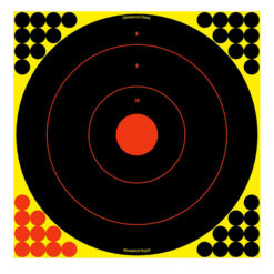 Birchwood Casey 34170 Shoot-N-C Bull's-Eye Bullseye Paper Target 17.25" 100 Per Pack