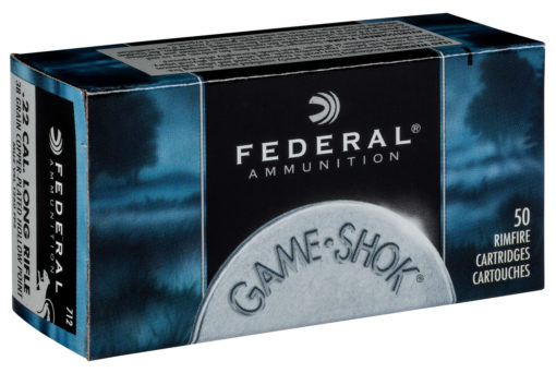 Federal 712 Game-Shok  22 LR 38 gr Copper Plated Hollow Point (CPHP) 50 Bx/ 100 Cs