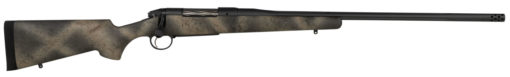 Bergara Rifles Premier Highlander 6.5 Creedmoor 4+1 24" Woodland Camo Grayboe Stock Sniper Gray Cerakote Right Hand