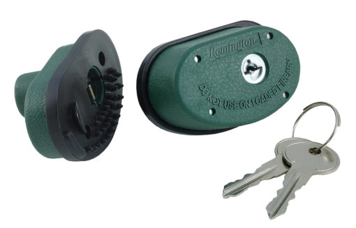 Remington Accessories 18491 Trigger Block Lock/2 Keys Gun Lock Green