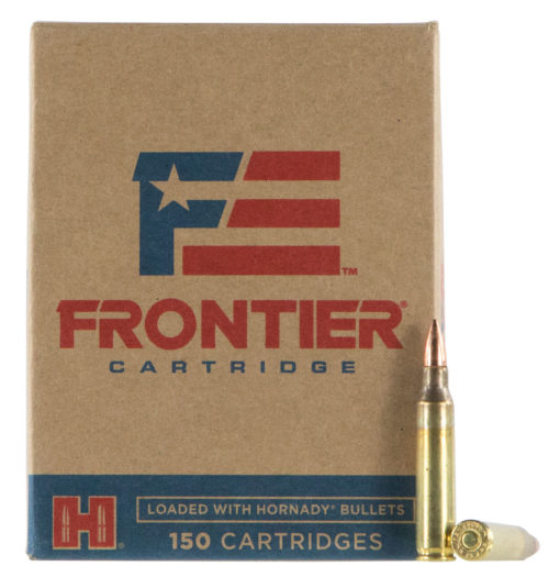 Frontier Cartridge FR2015 Rifle  5.56x45mm NATO 55 gr Full Metal Jacket (FMJ) 150 Bx/ 8 Cs