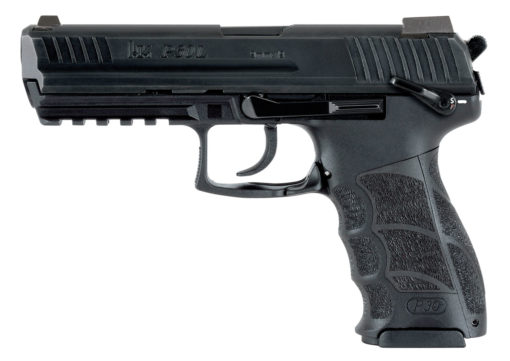 HK 81000119 P30L V3 9mm Luger 4.45" 17+1 Black Blued Steel Long Slide Black Interchangeable Backstrap Grip 2 Magazines Night Sights