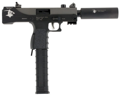 MasterPiece Arms 30TGR Defender Top Cocking 9mm Luger 5.50" 30+1 Black Cerakote