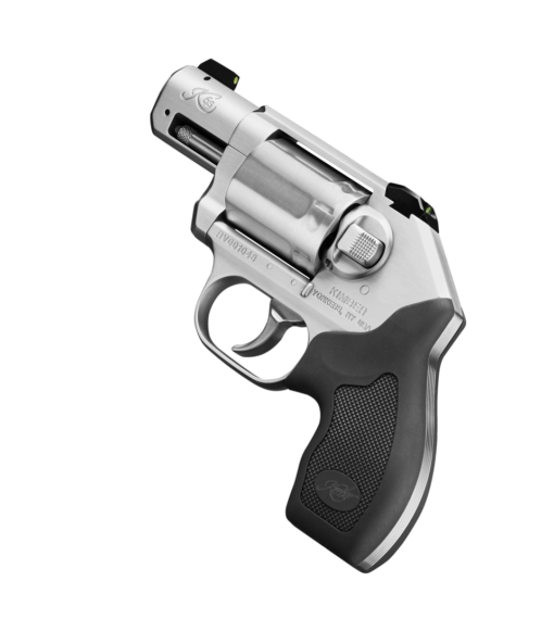 Kimber 3400004 K6s .357 Magnum Stainless 6-Shot Revolver 2" Barrel Tritium Night Sights Black Rubber Grip
