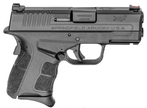 Springfield Armory XDSG9339B XD-S Mod 2 9mm Luger Double 3.30" 7+1 & 9+1 Black Polymer Grip/Frame Black Melonite Slide Fiber Optic Front Sight