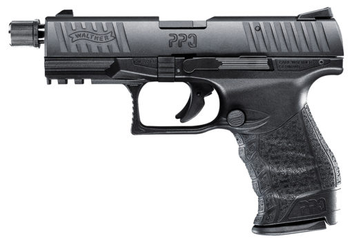 Walther Arms 5100301 PPQ Tactical M2 SD 22 LR 4.60" 12+1 Black Black Polymer Grip
