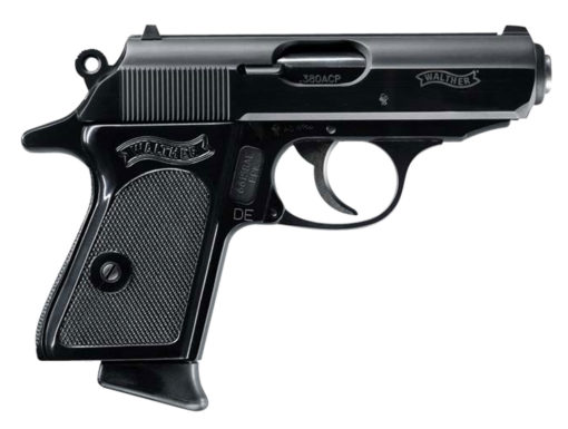 Walther Arms 4796002 PPK  380 ACP 3.30" 6+1 Black Black Polymer Grip