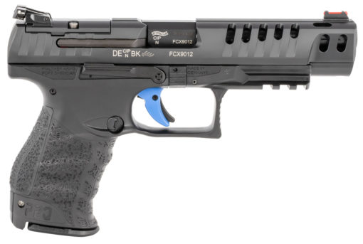 Walther Arms 2849640 PPQ M2 Q5 Match 9mm Luger 5" 10+1 Black Black Tenifer Slide Black Polymer Grip