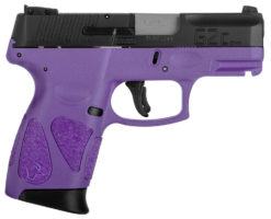 Taurus 1G2C93112DP G2C  9mm Luger 3.25" 12+1 Dark Purple Black Carbon Steel Slide Dark Purple Polymer Grip