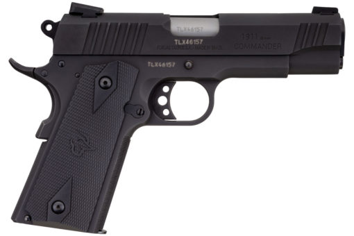 Taurus 1191101COM9MM 1911 Commander 9mm Luger 4.20" 9+1 Black Black Checkered Polymer