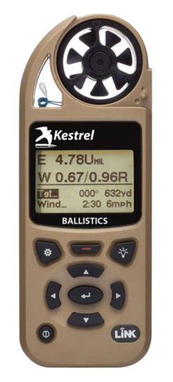 KestrelMeters 0857BLTAN 5700 Ballistics Weather Meter Tan AA Link Connectivity