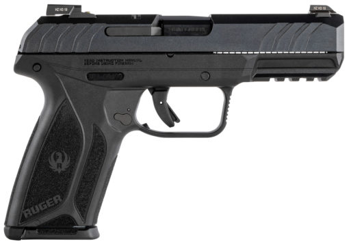 Ruger 3825 Security-9 Pro 9mm Luger 4" 15+1 Black Blued Steel Black Polymer Grip