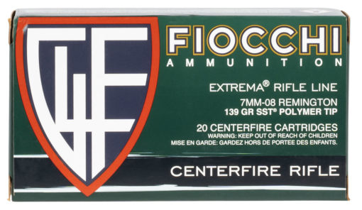 Fiocchi 7MM08HSA Extrema  7mm-08 Rem 139 gr SST 20 Bx/ 10 Cs