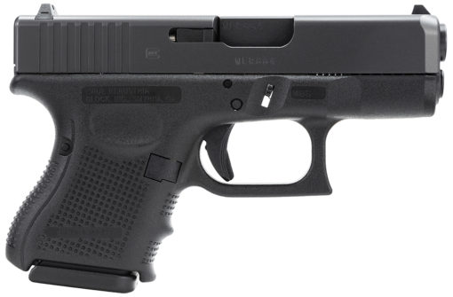 Glock PG2650201 G26 Gen 4 9mm Luger 3.42" 10+1 Black Black Interchangeable Backstrap Grip Fixed Sights