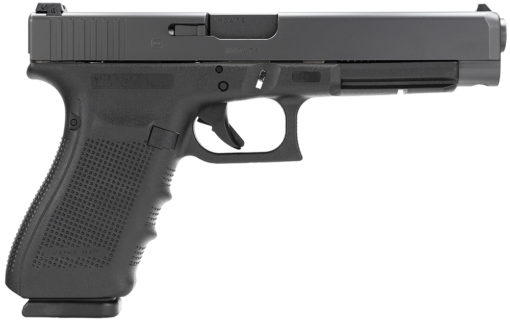 Glock PG4130101 G41 Gen4 45 ACP 5.31" 10+1 Black Steel Slide Black Interchangeable Backstrap Grip Fixed Sights