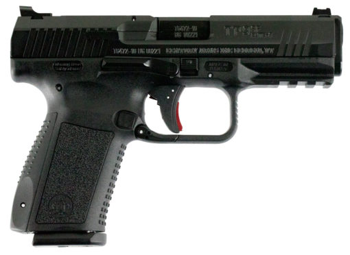 Century HG3899N TP9SF Elite-S Single/Double 9mm Luger 4.19" 15+1 Black Interchangeable Backstrap Grip Black