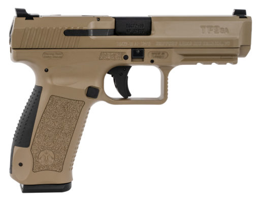 Century HG4863DN TP9SA Mod.2 9mm Luger 4.46" 18+1 Desert Tan Interchangeable Backstrap Grip