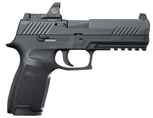 Sig Sauer 320F9BSSRX P320 Full Size RX Double 9mm Luger 4.7" 17+1 Black Polymer Grip Black Nitron Stainless Steel